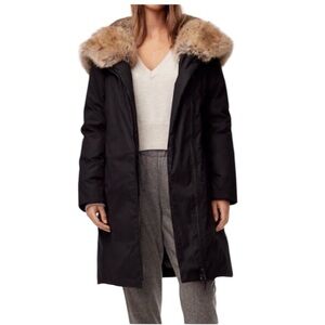 Aritzia Babaton Gilligan Down Parka - Black - Size XL